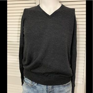 Uniqlo Wool V-Neck Sweater